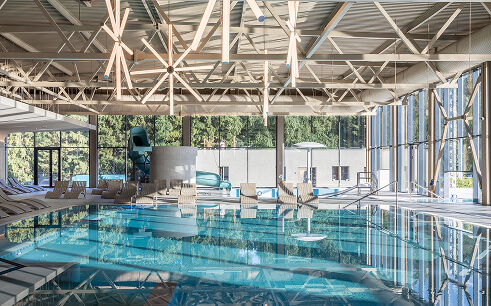 Переливной бассейн 17*10 м