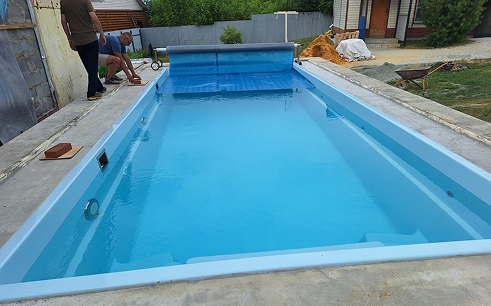 Композитный бассейн Лагуна 8 пос. Миасское