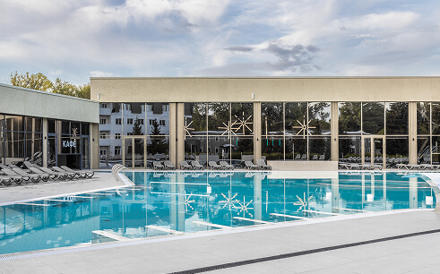 Переливной бассейн 26*22,5 м