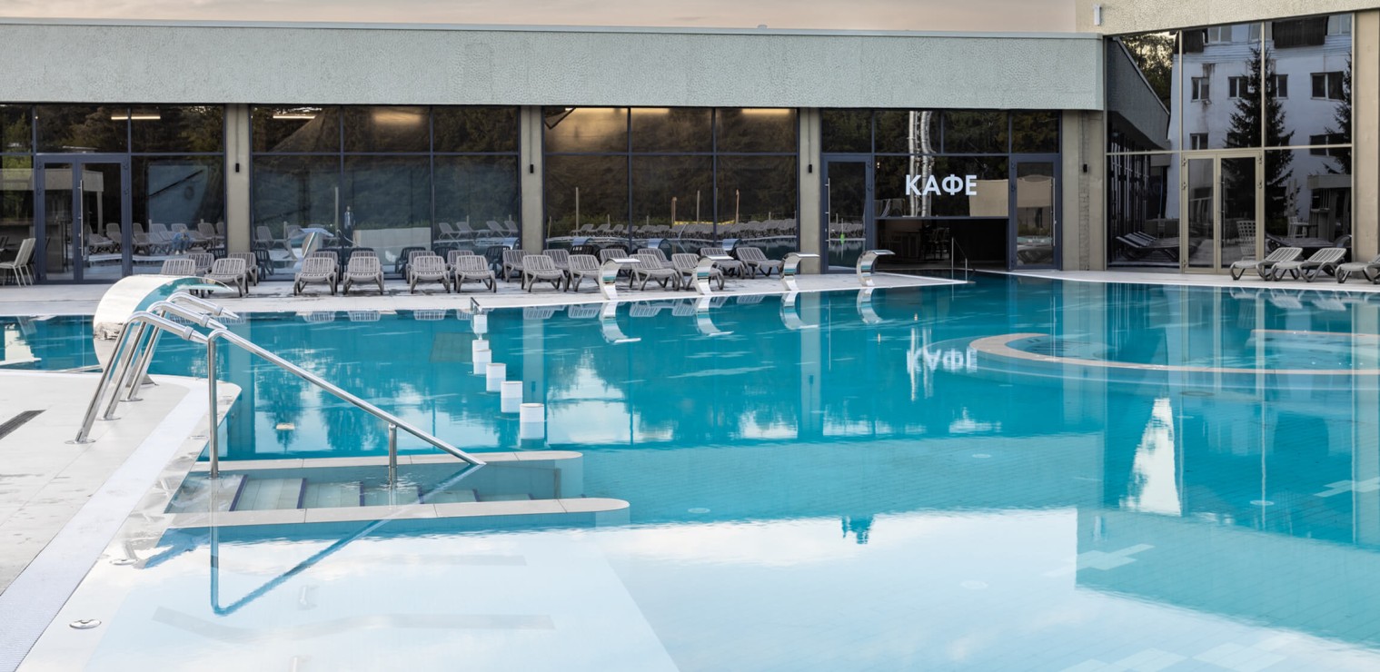 Переливной бассейн 26*22,5 м